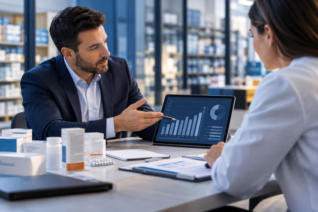 Como proteger a margem nas vendas B2B farmacêuticas