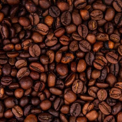 grãos de café