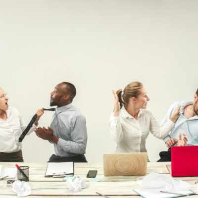 Equipe demotivada e descontente com o trabalho